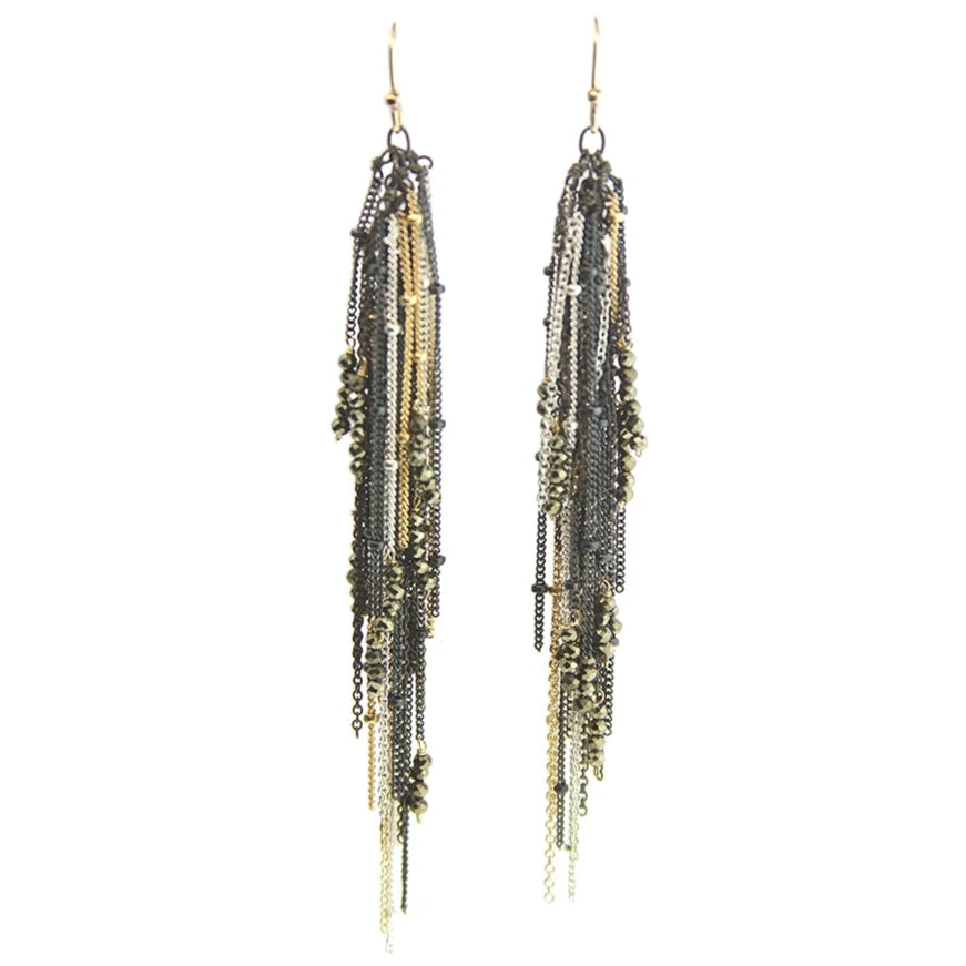 "Aria Waterfall II" Earrings