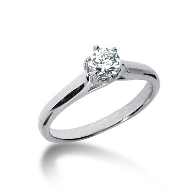 6 Prong Solitaire Engagement Ring