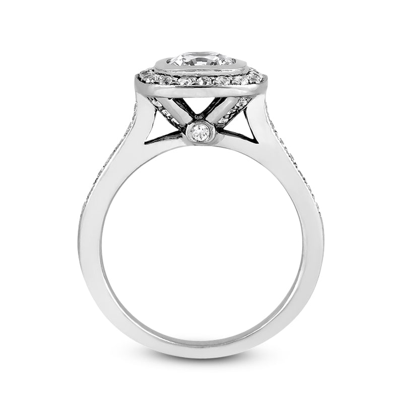 
                
                    Load image into Gallery viewer, Halo Engagement Ring
                
            