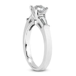Tapered Baguette Engagement Ring