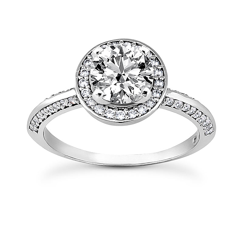 
                
                    Load image into Gallery viewer, Halo Engagement Ring
                
            