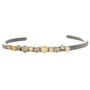 In Bloom Stacking Cuff (W or W/O Diamonds)