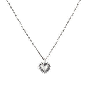 True Heart Silver Pendant Necklace