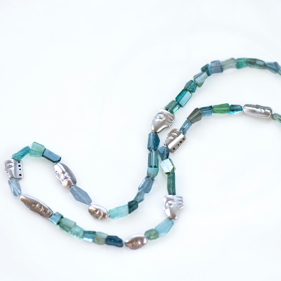 
                
                    Load image into Gallery viewer, &amp;quot;Big Sleep&amp;quot; Indicolite Necklace
                
            