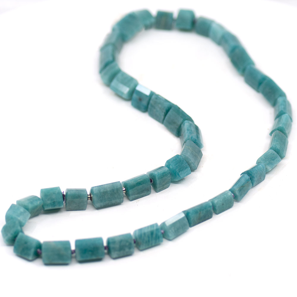 
                
                    Load image into Gallery viewer, Amazonite Vario Clasp Necklace
                
            