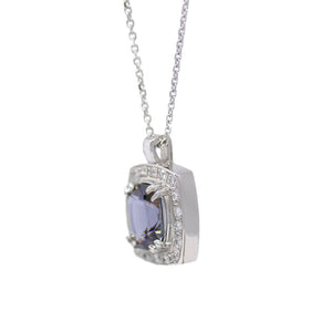 Spinel + Diamond Necklace