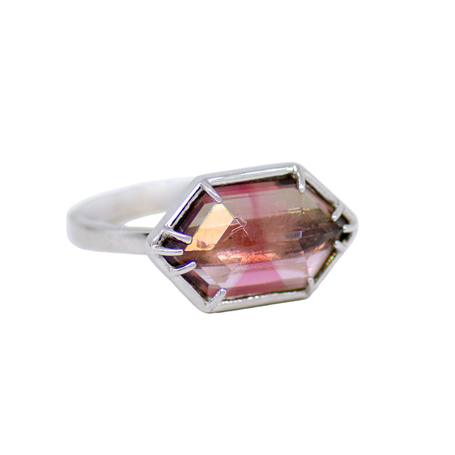 
                
                    Load image into Gallery viewer, Watermelon Tourmaline Ring
                
            