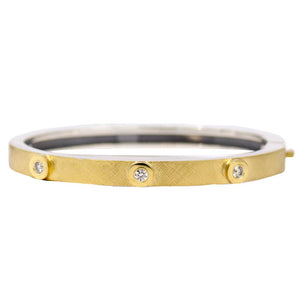 
                
                    Load image into Gallery viewer, &amp;quot;Marina&amp;quot; Bangle - Yellow Gold
                
            