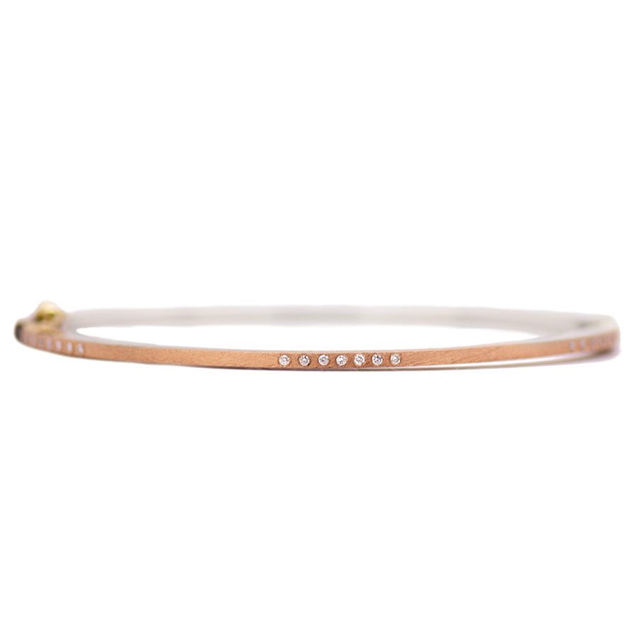 
                
                    Load image into Gallery viewer, &amp;quot;Twenty One&amp;quot; Bangle - Rose Gold
                
            