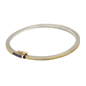 
                
                    Load image into Gallery viewer, &amp;quot;Twenty One&amp;quot; Bangle - Yellow Gold
                
            