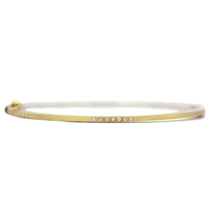 
                
                    Load image into Gallery viewer, &amp;quot;Twenty One&amp;quot; Bangle - Yellow Gold
                
            