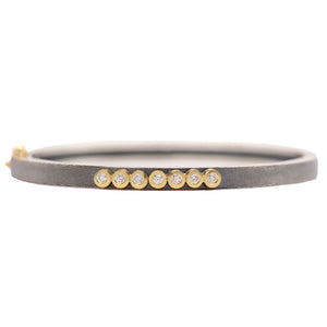 
                
                    Load image into Gallery viewer, &amp;quot;Sophia Lux&amp;quot; Bangle - Yellow Gold
                
            