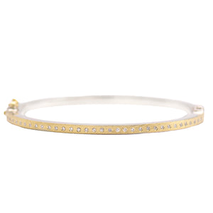 
                
                    Load image into Gallery viewer, &amp;quot;Adam&amp;quot; Bangle - Yellow Gold
                
            