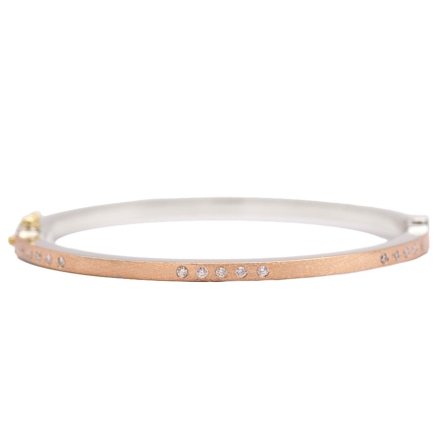 
                
                    Load image into Gallery viewer, &amp;quot;Aria&amp;quot; Bangle - Rose Gold
                
            