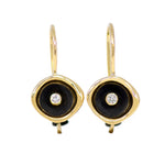 "Confluence Two Tone Cup" Earrings