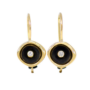 
                
                    Load image into Gallery viewer, &amp;quot;Confluence Two Tone Cup&amp;quot; Earrings
                
            
