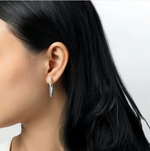 Oval Hoop Earrings