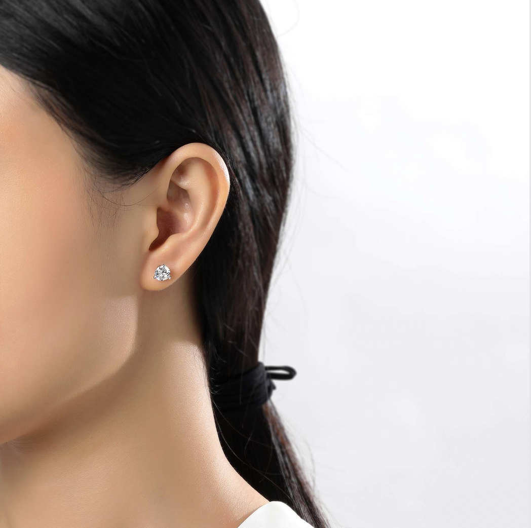 Round "Martini" Studs