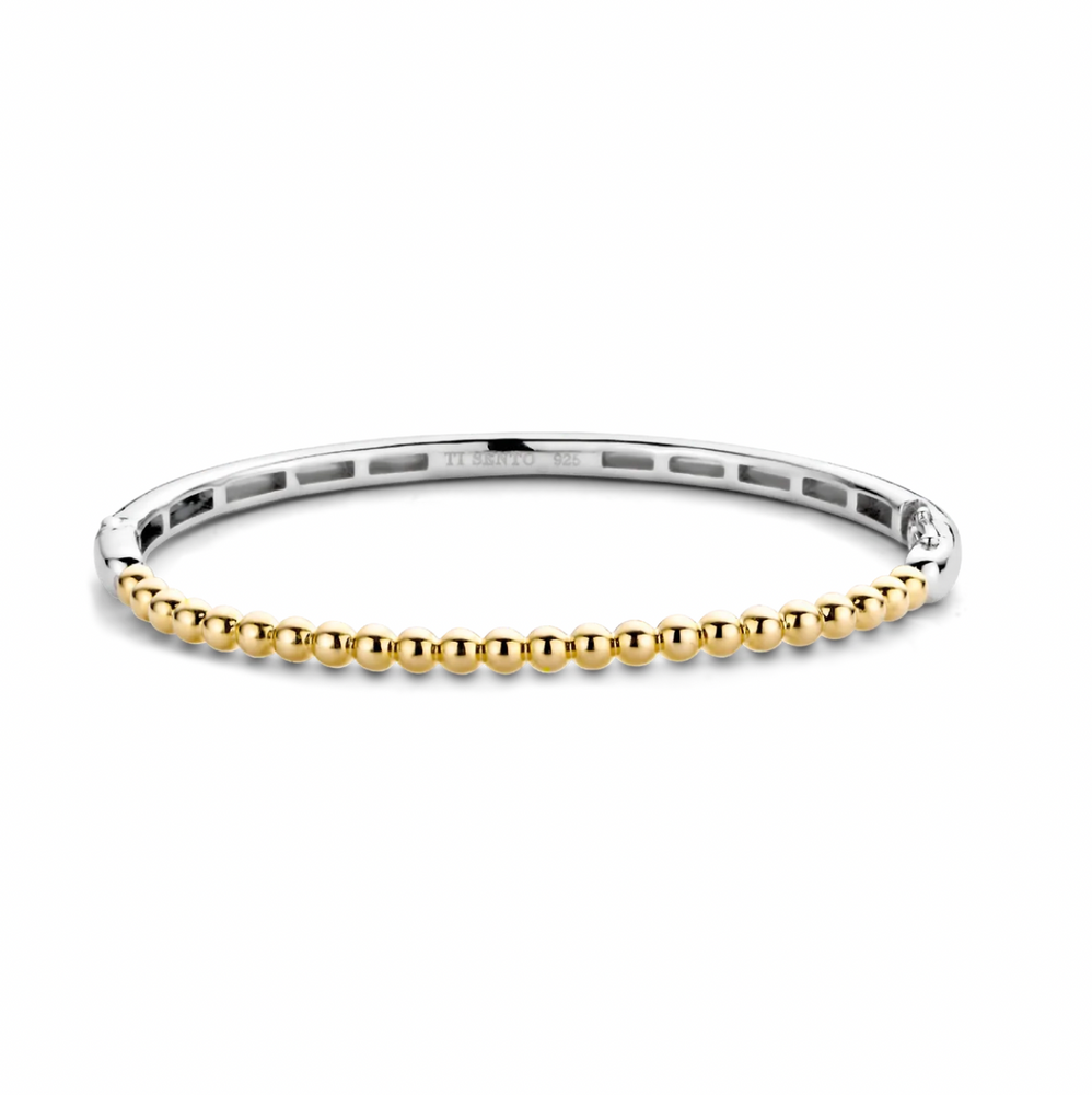 Bubble Bangle - Silver or Gold