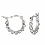 Simple Treasure Earrings - Silver