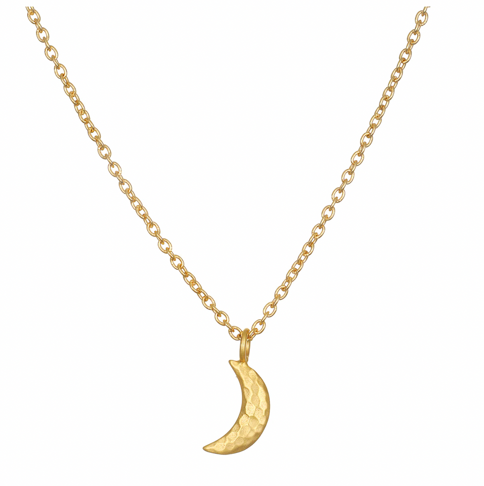 
                
                    Load image into Gallery viewer, Bestow Light Crescent Moon Necklace
                
            