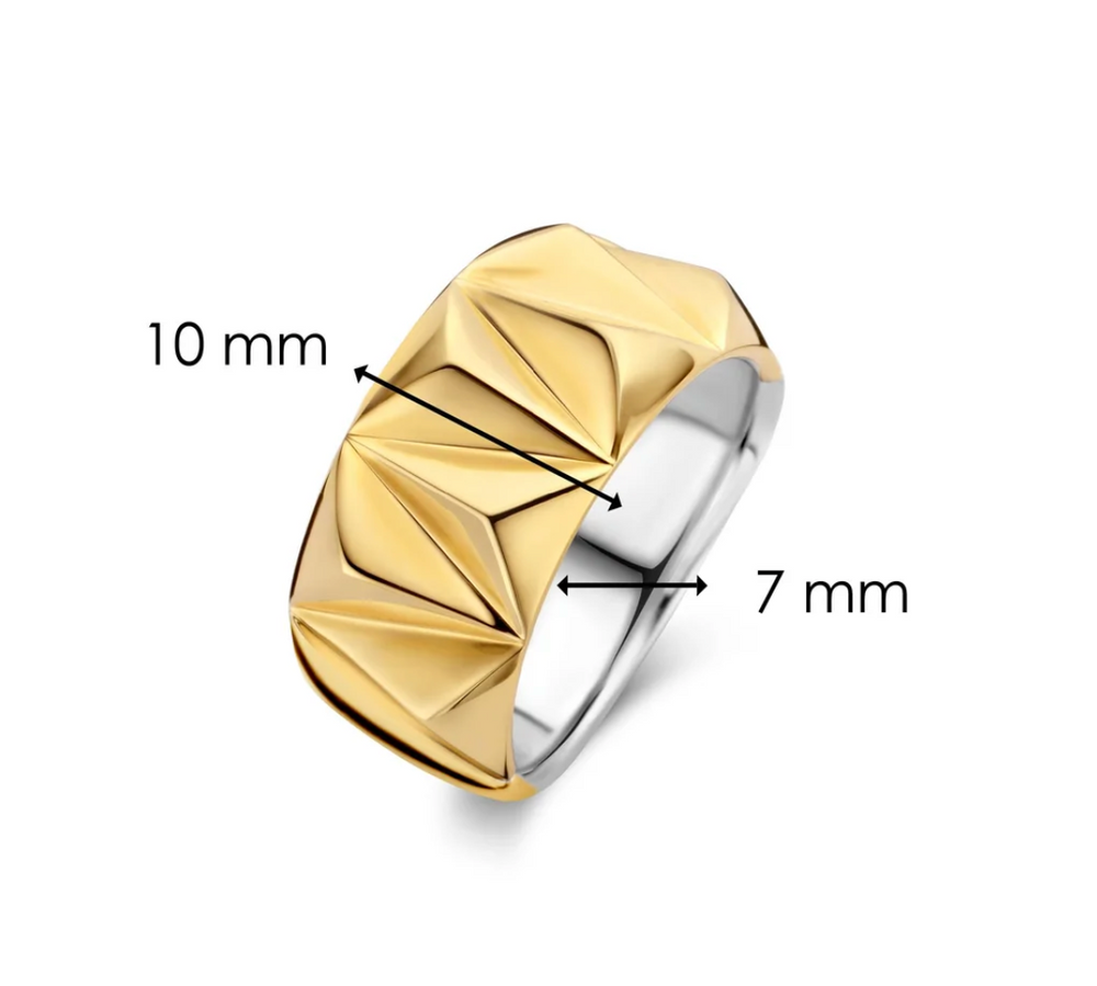 Geometric Ring - Silver or Gold
