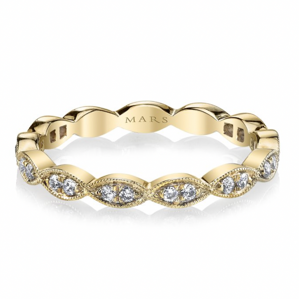 
                
                    Load image into Gallery viewer, Double Diamond Set Marquise Band
                
            