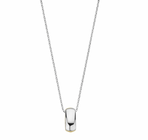 Diamond Patterned Pendant Necklace