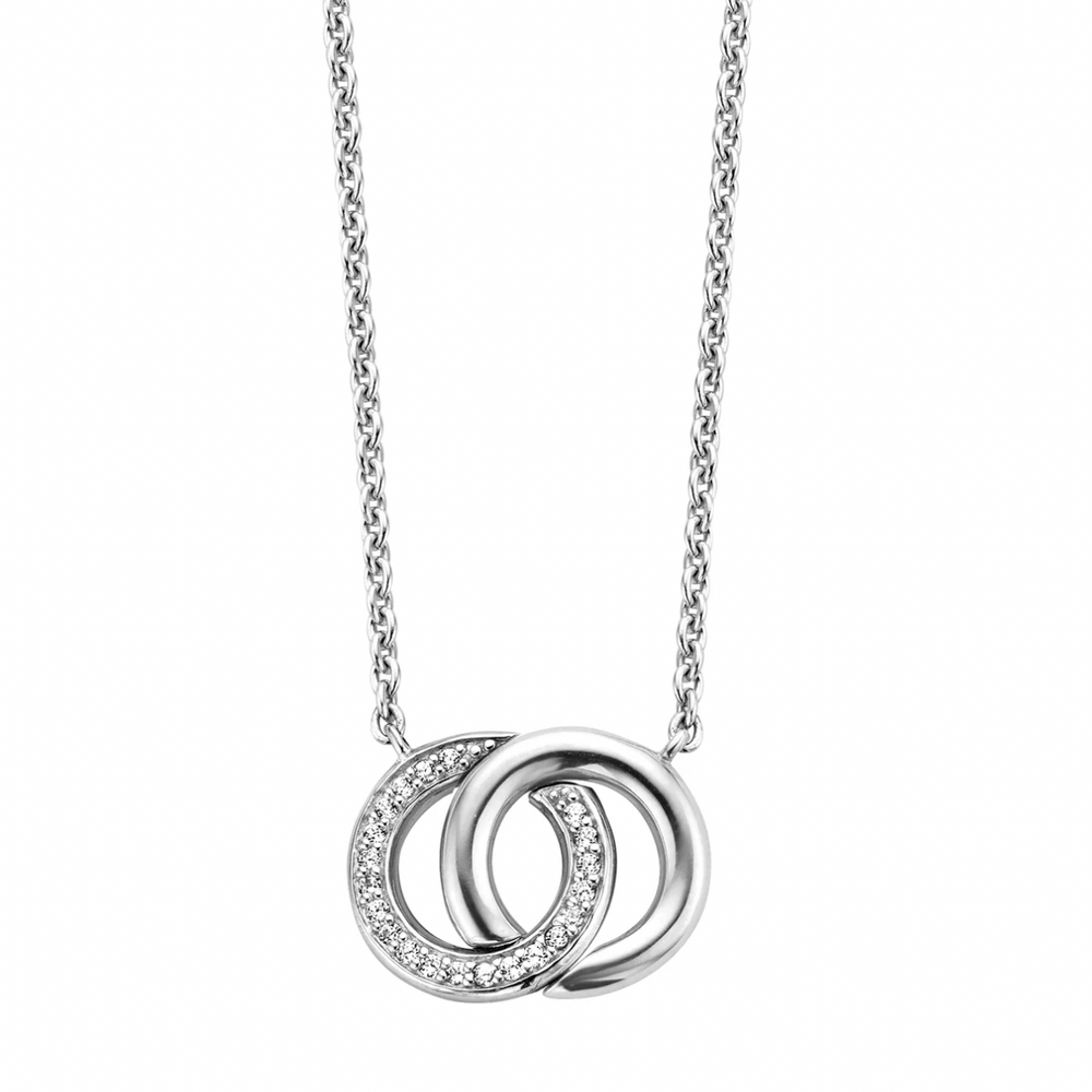 Intertwined Circle Necklace