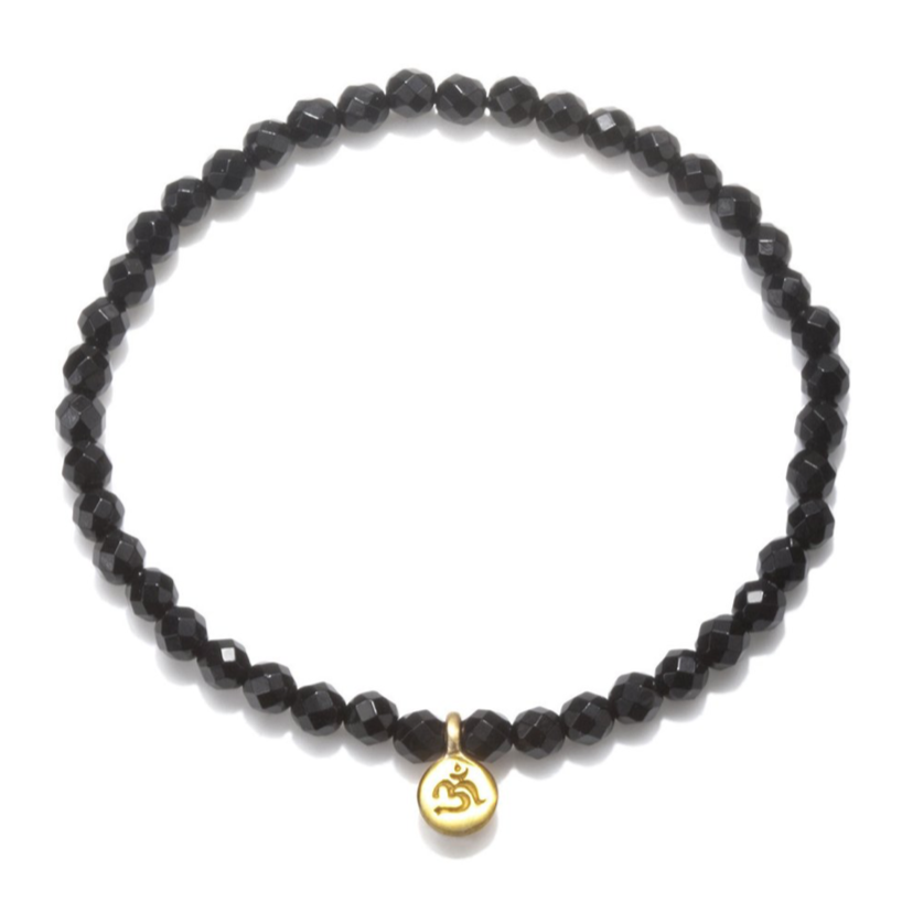 Mini Om Onyx Bracelet