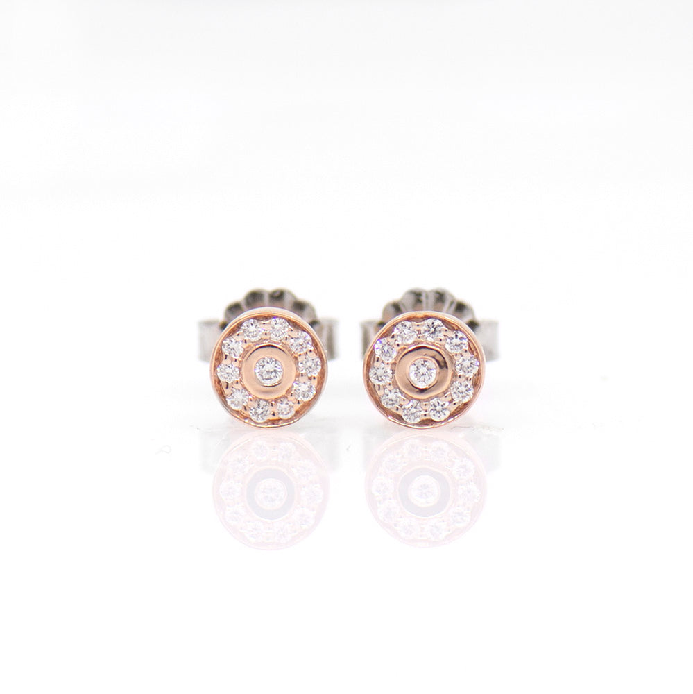 
                
                    Load image into Gallery viewer, 6mm Diamond Studs
                
            