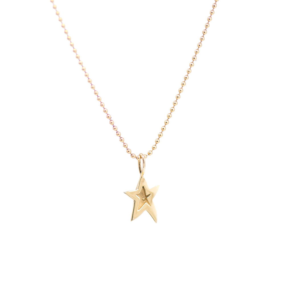 
                
                    Load image into Gallery viewer, Gold Star Necklace
                
            
