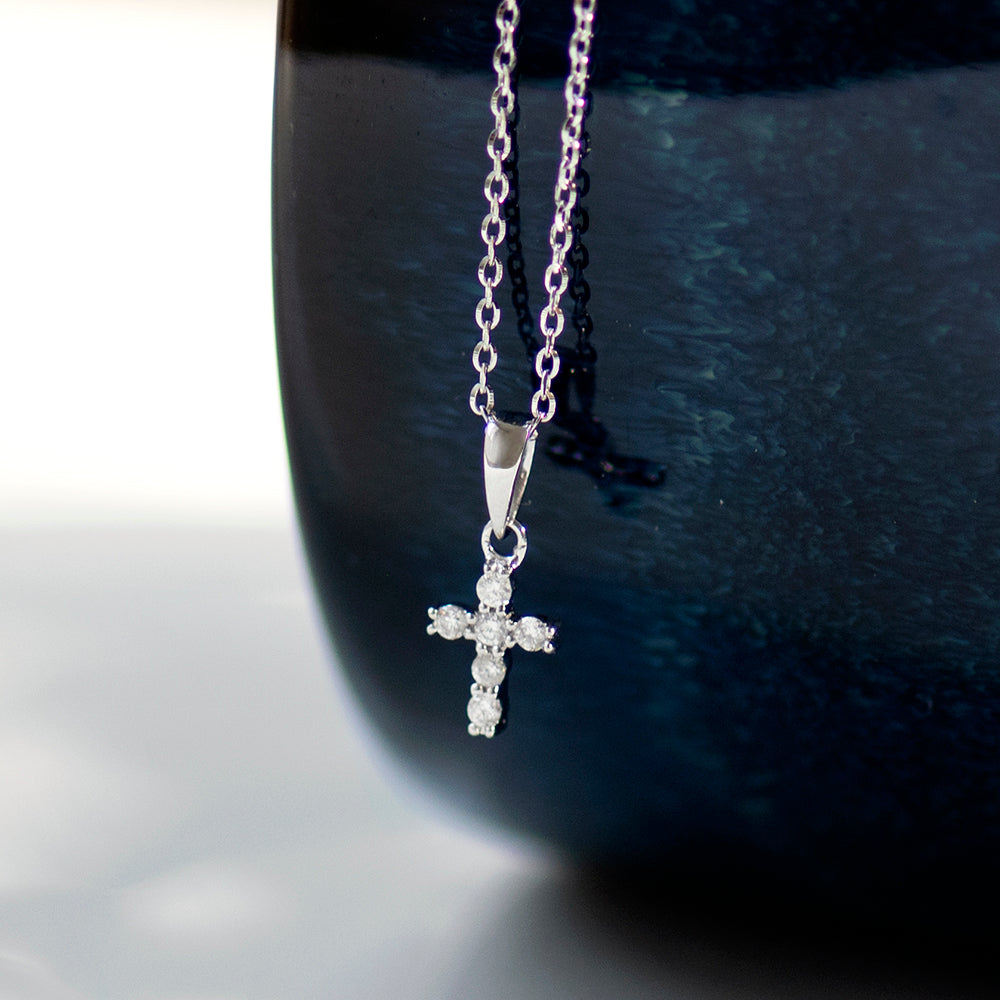 Mini Cross Necklace